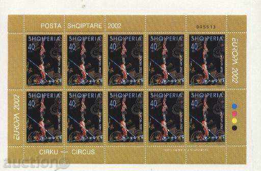 Auction Pure CEPT 2002 brands from Albania Auction Pure CEPT 2002 brands from Albania