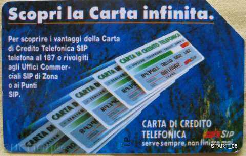 Τηλεφωνικής κάρτας - Ιταλία