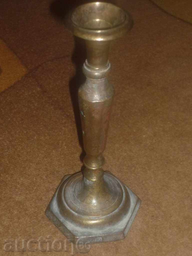 Renaissance bronze / brass / candlestick