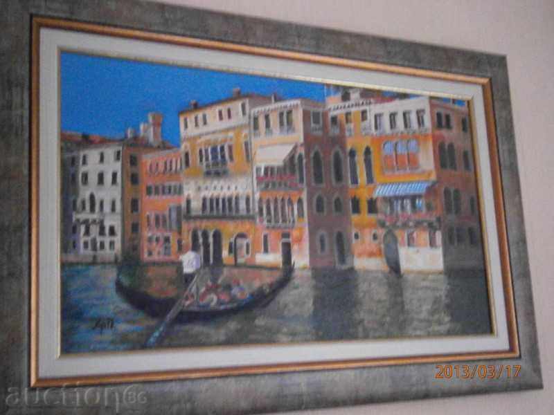 Delivery of Picture - Venice - Oil on canvas - Hrista Panteva Delivery of Picture - Venice - Oil on canvas - Hrista Panteva
