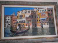 Картина  -  Венеция - Масло върху платно - Хриска Пантева