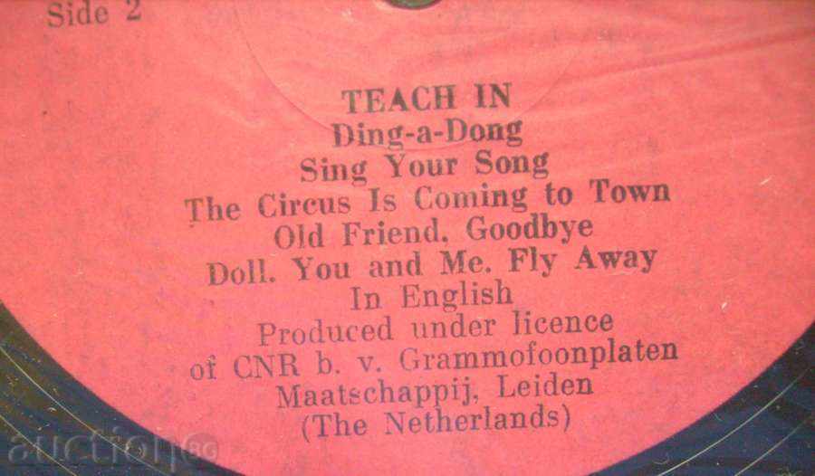 Delivery of Teach in - Eurovision Winners 1975 Delivery of Teach in - Eurovision Winners 1975