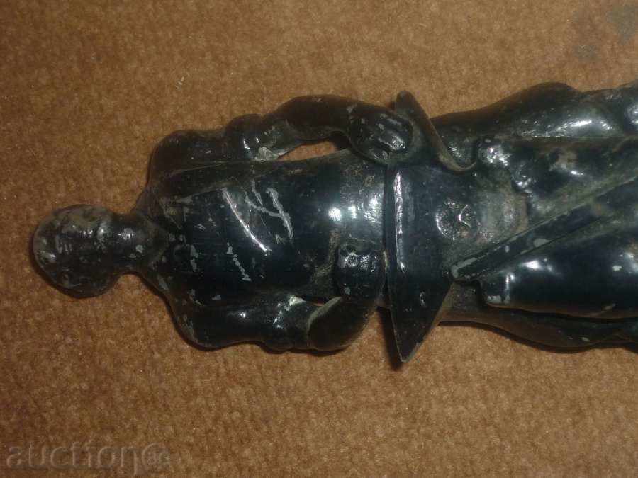 figurină veche, probabil, de aliaj kalaenoolovna - 5