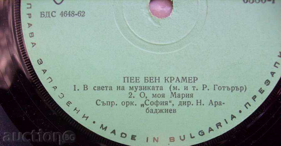 Δημοπρασία μικρό πιάτο - Ben Kramer - № 6380 Δημοπρασία μικρό πιάτο - Ben Kramer - № 6380