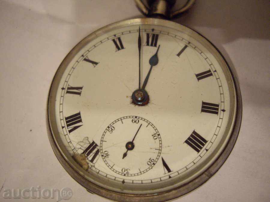 Old silver pocket watch. with price 120.00 BGN | € 61.36 Old silver pocket watch. with price 120.00 BGN | € 61.36