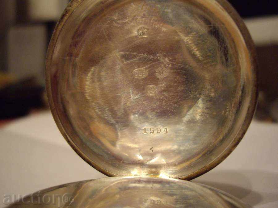 Delivery of Old silver pocket watch. Delivery of Old silver pocket watch.