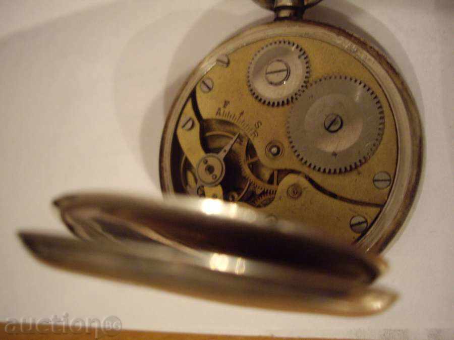 Old silver pocket watch. - 5 Old silver pocket watch. - 5