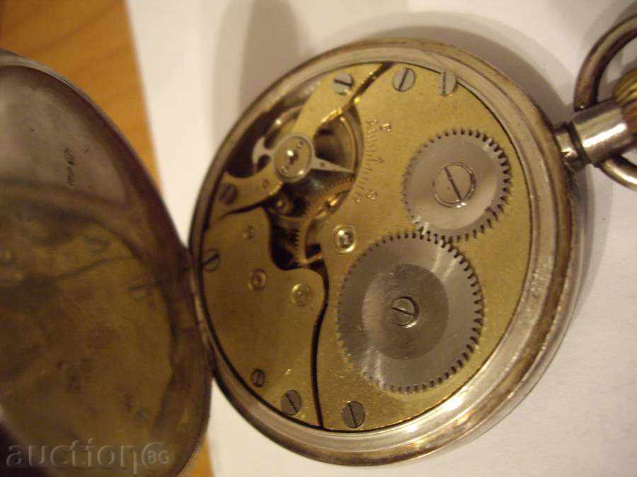 Old silver pocket watch. - 6 Old silver pocket watch. - 6