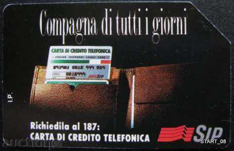 Τηλεφωνικής κάρτας - Ιταλία