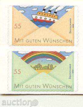 Чисти марки  Поздравления  Кораб 2010 от Германия