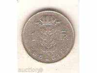 +Белгия  1  франк  1962 г.  холандска легенда