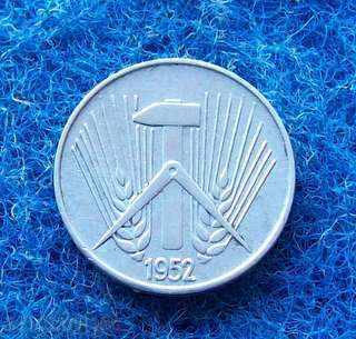 5 PFENINGA-1952-A-GDR-RED with price 1.95 BGN | € 1.00 5 PFENINGA-1952-A-GDR-RED with price 1.95 BGN | € 1.00