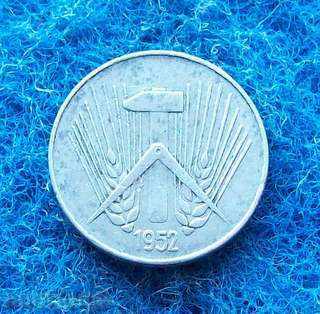 10 ПФЕНИНГА-1950г.-А-ГДР-РЕДКИ с цена 2.95 лв. | € 1.51 10 ПФЕНИНГА-1950г.-А-ГДР-РЕДКИ с цена 2.95 лв. | € 1.51