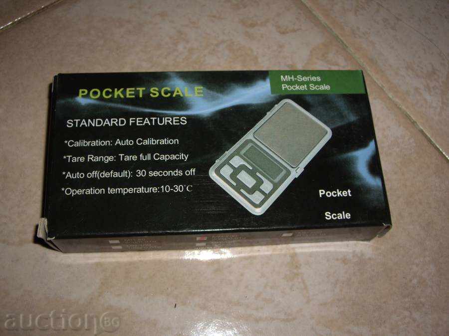 Електронна бижутерска везна до 0,200гр.Точност до 0,01г. - 6 Електронна бижутерска везна до 0,200гр.Точност до 0,01г. - 6