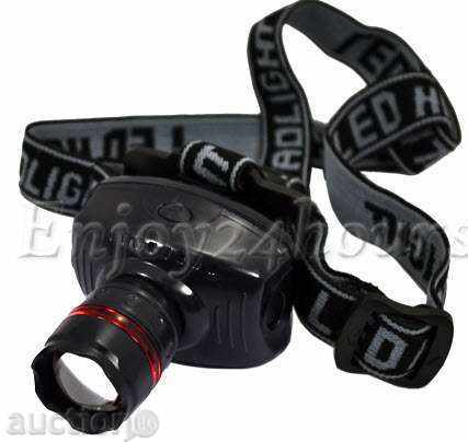LED headlamp flashlight for camping, hiking, cycling, fish- VBBM