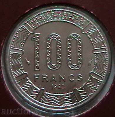 100 φράγκα 1982 Τσαντ