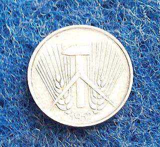 1 PFENING-A - 1952-GDR-RED with price 1.95 BGN | € 1.00