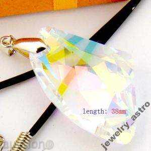 Necklace "Clear crystal"