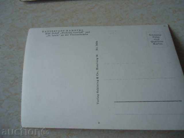 Livrarea German Reich navă carte poștală \ "WILHELM Gustloff \" Livrarea German Reich navă carte poștală \ "WILHELM Gustloff \"