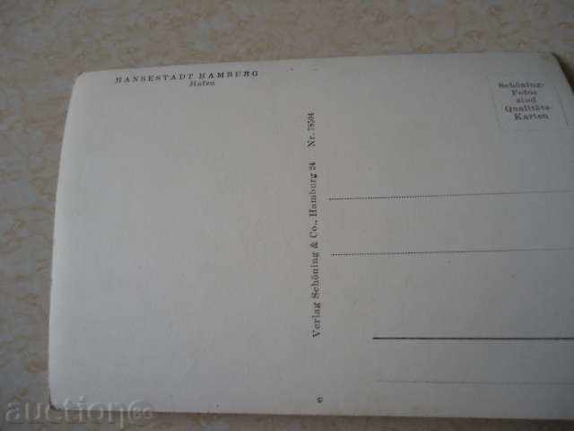 Licitație Reich German Port card de HAMBURG Licitație Reich German Port card de HAMBURG
