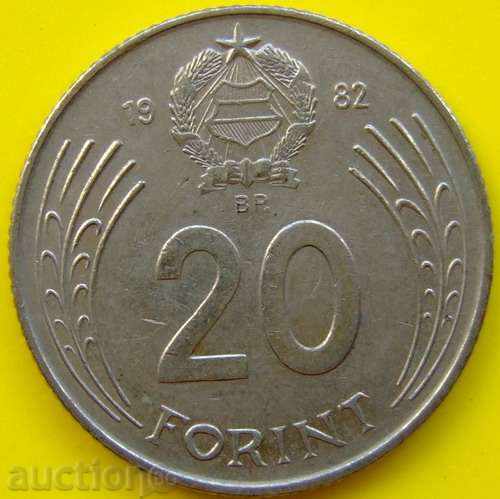 Ungaria 20 forint 1983