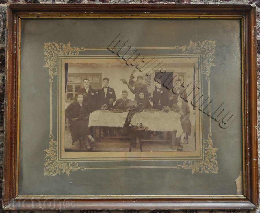 Auction Picture with a frame from 1936 Auction Picture with a frame from 1936