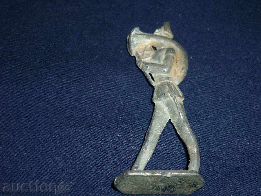 An old lead figure - a military musician with price 33.00 BGN | € 16.87 An old lead figure - a military musician with price 33.00 BGN | € 16.87