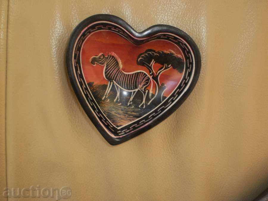 Decorative Bowl - Soapstone BIG-5-Zebra BIG with price 29.00 BGN | € 14.83