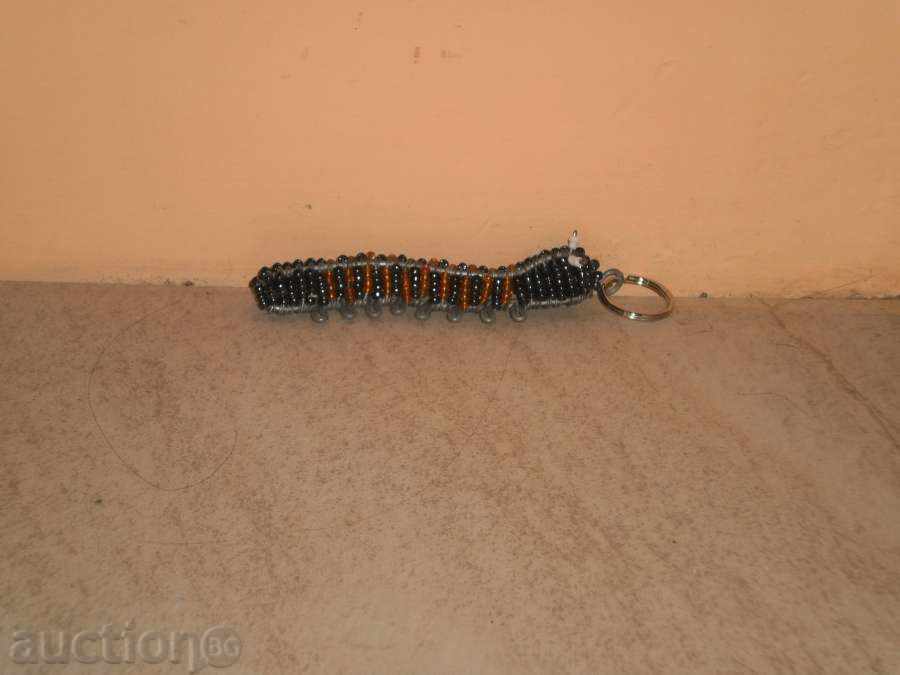 Wire key and sandstone cobble beads with price 10.00 BGN | € 5.11 Wire key and sandstone cobble beads with price 10.00 BGN | € 5.11