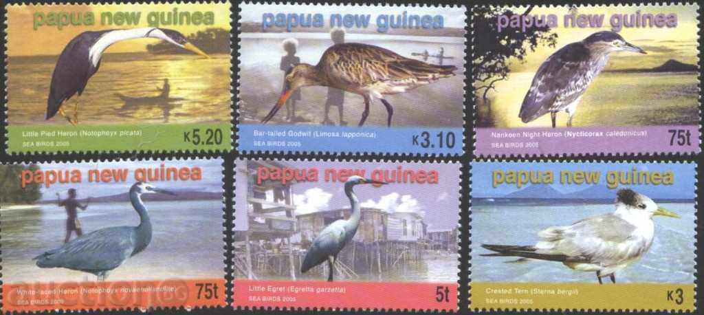 Καθαρίστε τα σήματα 2005 πουλιά της Παπούα - Νέα Γουινέα