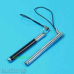 Универсална писалка за телефон (stylus) лилава