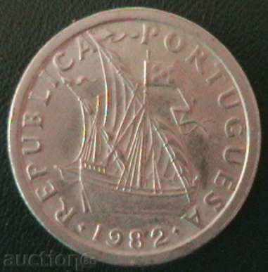 2 ½ escudos 1982, Portugal