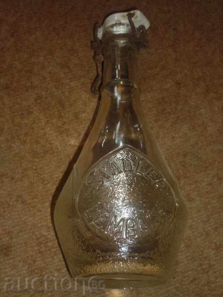 Старинно лимонадено шише - западно производство