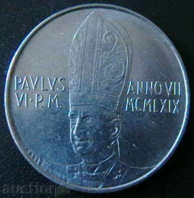 100 pounds 1969, Vatican with price 14.00 BGN | € 7.16 100 pounds 1969, Vatican with price 14.00 BGN | € 7.16