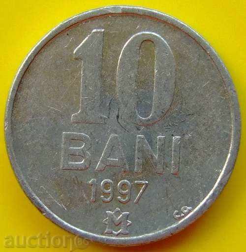 Moldova 10 bani 1997