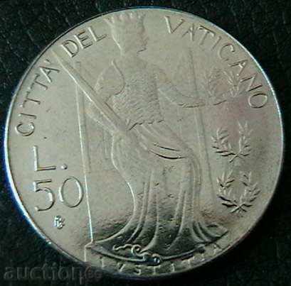 50 liras 1980, Vatican