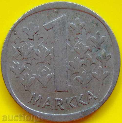 Finland 1 mark 1971