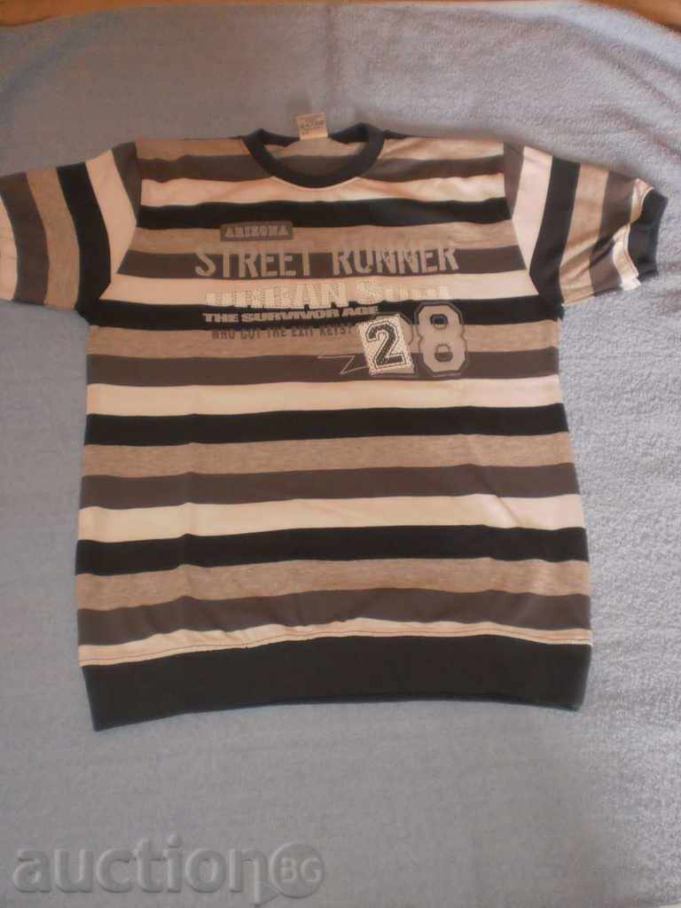 T-shirt for a 10 year old boy in stripes