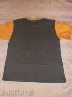 T-shirt in gray, yellow and turquoise, sizes 128,116 and 140 - 5