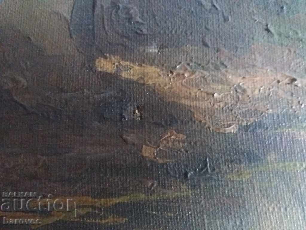 Picture - oil / canvas old - 5