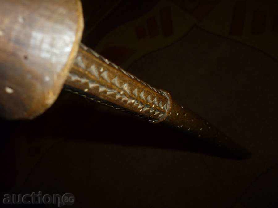 An old carved jar from the middle of the 19th century - 5