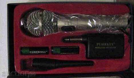 Wireless microphone with PK-508 receiver