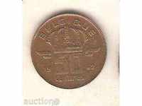 50 centimes 1962 Βέλγιο γαλλικά θρύλος