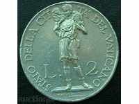 2 λίρες το 1935, το Βατικανό