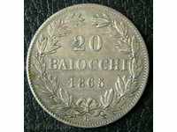 20 bayochi 1865 Βατικανού