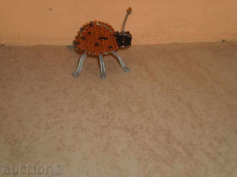 Lady-little figure of wire and sand beads-1 with price 15.00 BGN | € 7.67 Lady-little figure of wire and sand beads-1 with price 15.00 BGN | € 7.67