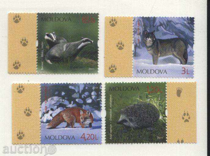 mărcile curate 2011 Fauna din Moldova