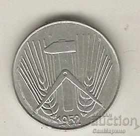 GDR 5 pfennig 1952 E with price 4.90 BGN | € 2.51 GDR 5 pfennig 1952 E with price 4.90 BGN | € 2.51