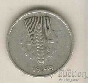 GDR 5 Pfennig 1949 A with price 1.60 BGN | € 0.82 GDR 5 Pfennig 1949 A with price 1.60 BGN | € 0.82