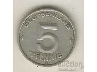 GDR 5 pfennig 1949 A